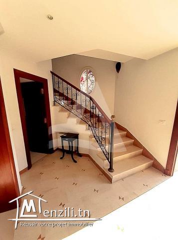 Location d’une villa à Gammarth Tunisie