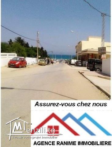 Terrain de 500m² a la plage d’el haouaria