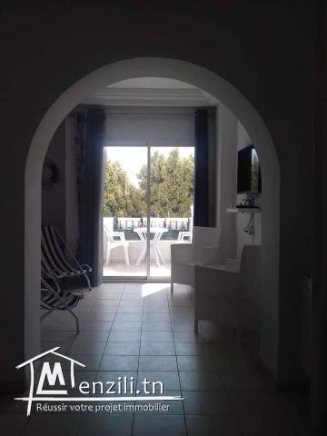 LOCATION D’UN S+2 MEUBLÉE A MREZGA HAMMAMET