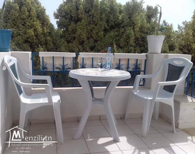 LOCATION D’UN S+2 MEUBLÉE A MREZGA HAMMAMET