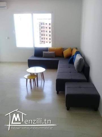 hammamet : a louer studio  bien equipe avec piscine