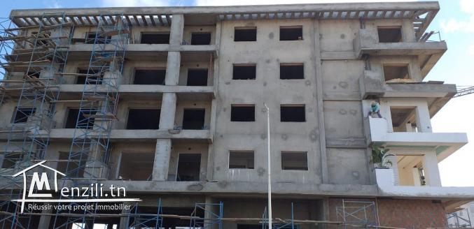 appartement s+2 en cours de finition à Ain Zaghouen nord