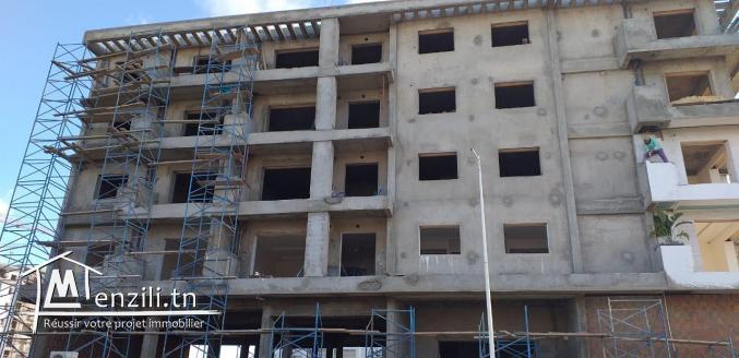 appartement s+2 en cours de finition à Ain Zaghouen nord