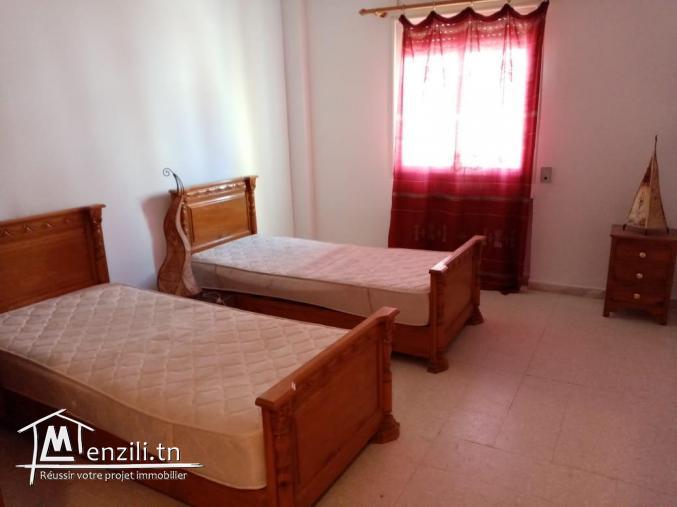 appartement s+3 à louer meublé A ain zaghouen