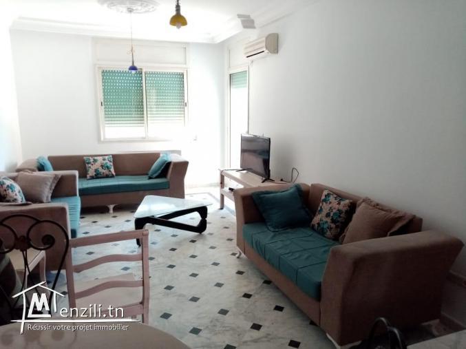 appartement s+3 à louer meublé A ain zaghouen