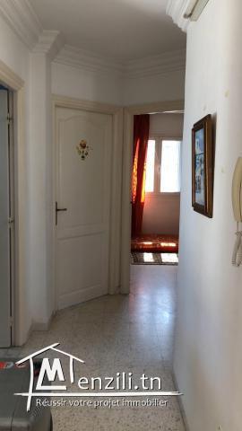 appartement s+2 meublè à louer