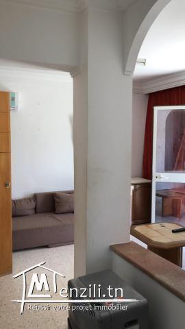 appartement s+2 meublè à louer