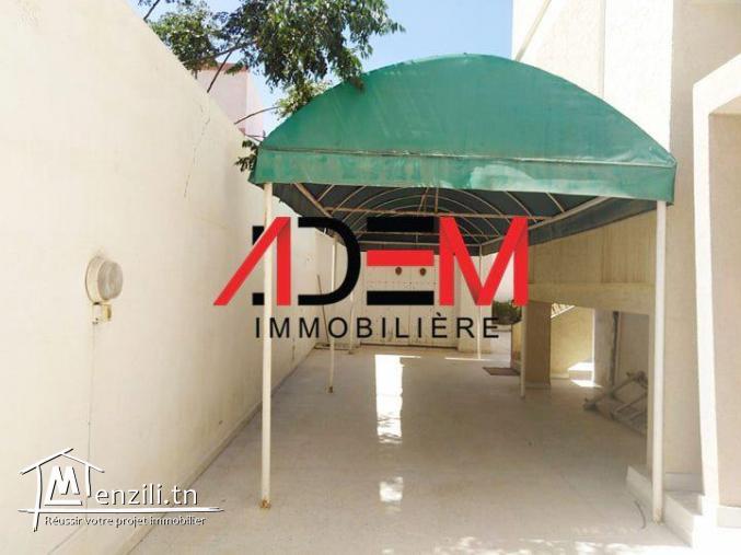 villa avec sous sol et deux garages