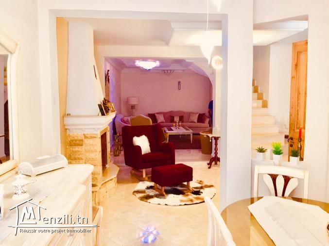 belle maison de 4 étages a cite erriadh cote soltana