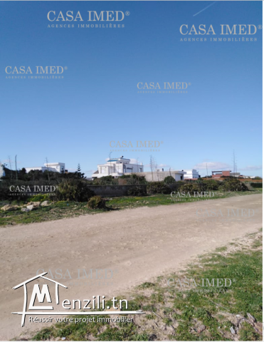 Terrain à kerkouane de 500 m²