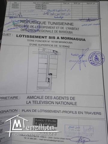 terrain a vendre  a Mornaguia