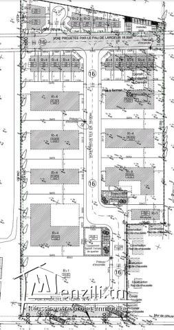 terrain a vendre  a Mornaguia
