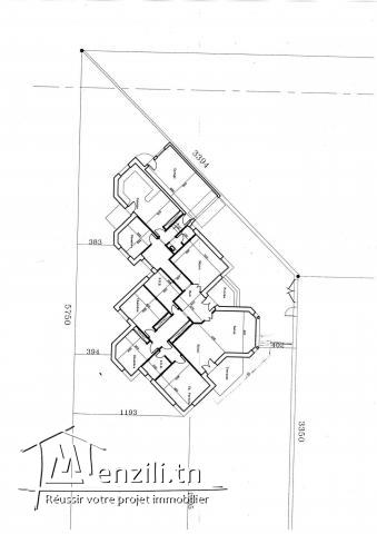 Villa en construction route sidi mansour km 9 sfax