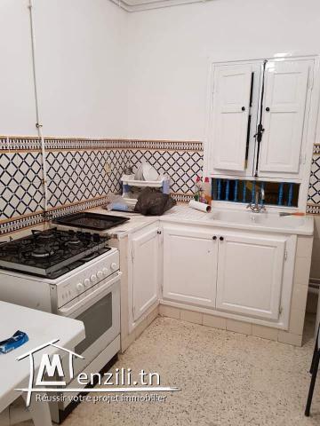 Louer un appartement S+2 a Sidi bousaid