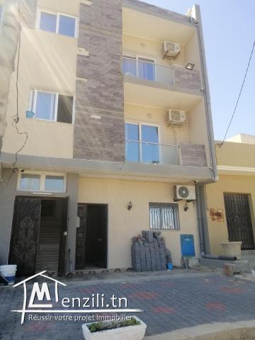 Maison rez de chaussée au bord de plage