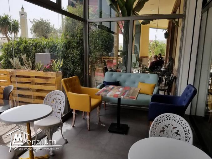 Fond de commerce salon de thé à l'aouina