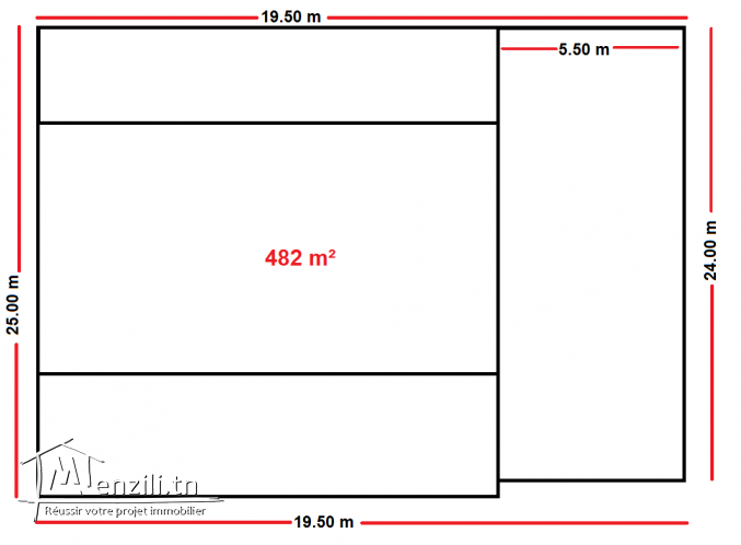 villa + 2 appr + commerce
