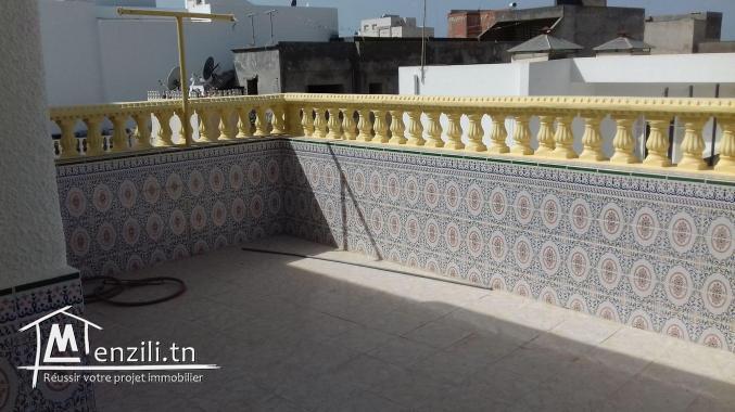 Appartement Duplex S+3 centre ville Kelibia