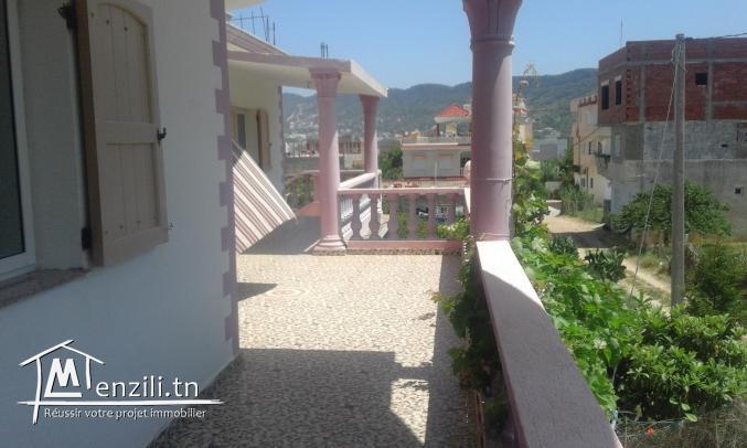 Maison vue mer et forêt à rafrafplage lehmeri