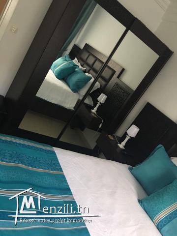 Un appartement à vendre  à la résidence FOLLA AQUA RESORT Chott Meriam