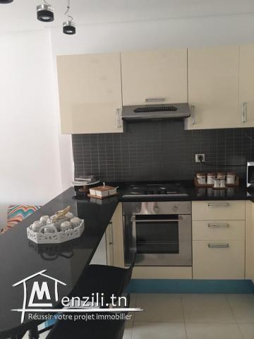 Un appartement à vendre  à la résidence FOLLA AQUA RESORT Chott Meriam