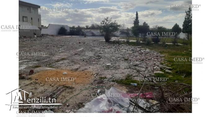 Un beau terrain de 2188 m² à soukra