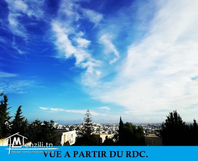 AV MANAR2 TERRAIN D'EXCEPTION DE 1600m2