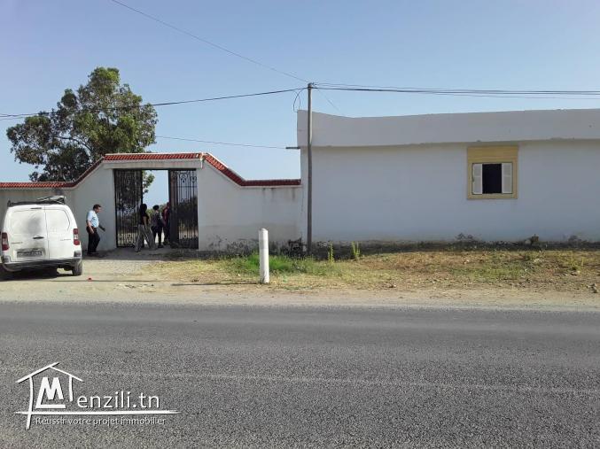 deux maisons avec 3000m