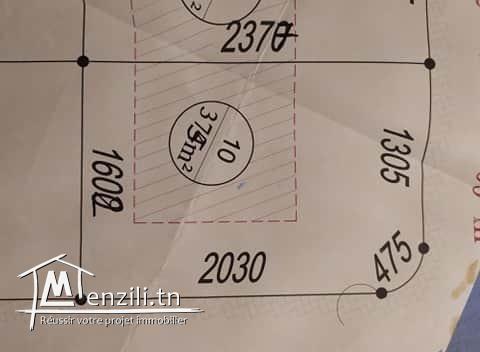 vente terrain borj cedria