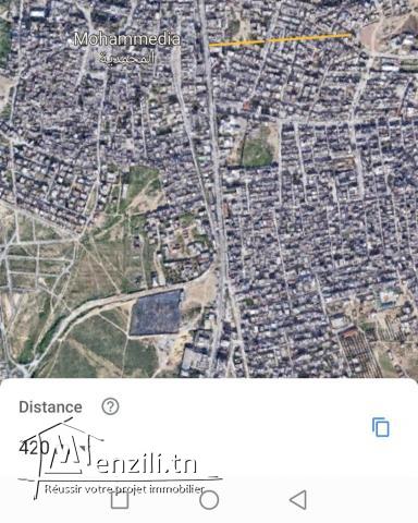 Terrain lotis et viabilisé