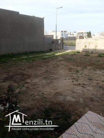 S+2 au rez de chaussée meublé à louer