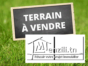 Terrain loti clôturé KM 6 Route Ain