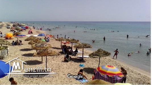 A vendre terrain de 462 m2 à Maamoura (Nabeul) pour 580 D le m2