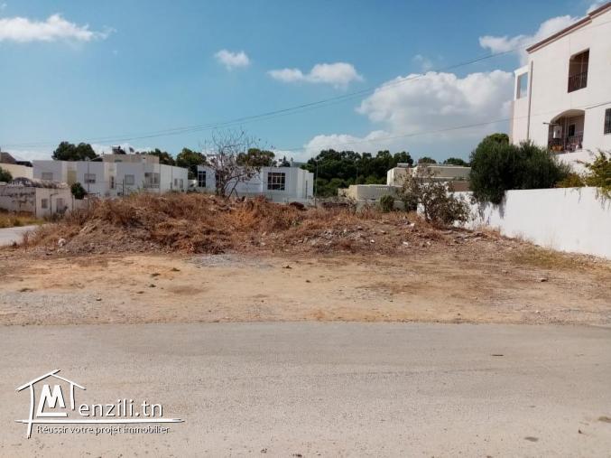 bel terrain de 550 m2 à riadh l andalous