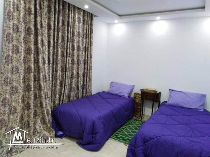 appartement meublé a soukra par nuitée
