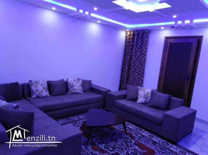 appartement meublé a soukra par nuitée
