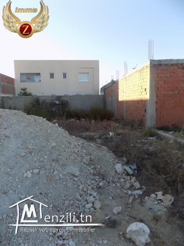 vendre un terrain de superficie 275 m²