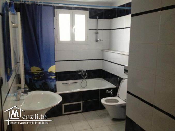 S+2 meublé THS de 120 m2 pour longue durée à Riadh el Andalous