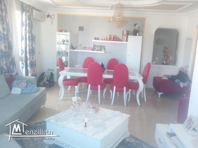 etage de villa s4 à louer a kelibia