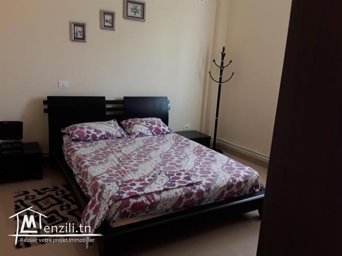 A louer appartementS+2 RDC meublé nabeul