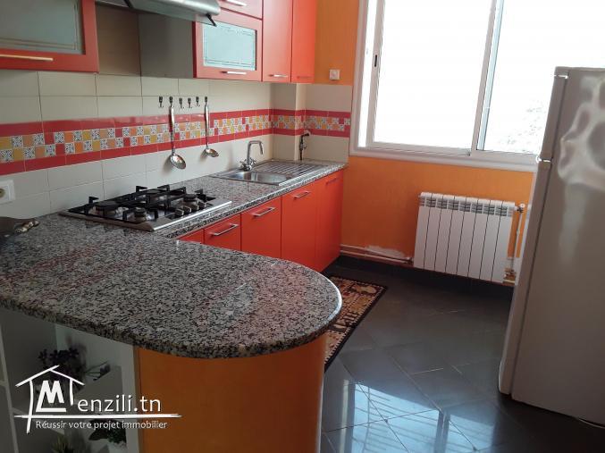 A louer appartementS+2 RDC meublé nabeul