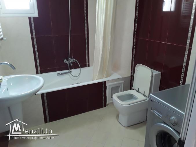 A louer appartementS+2 RDC meublé nabeul