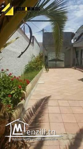A vendre une belle villa située à Rimel Bizerte 5 minutes de la plage