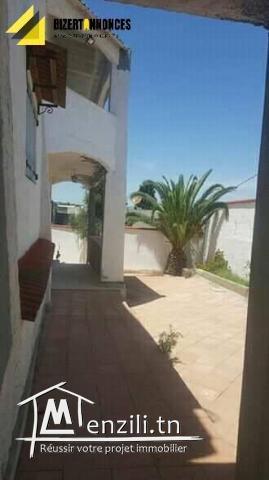 A vendre une belle villa située à Rimel Bizerte 5 minutes de la plage