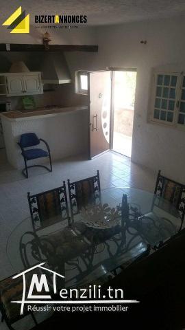 A vendre une belle villa située à Rimel Bizerte 5 minutes de la plage