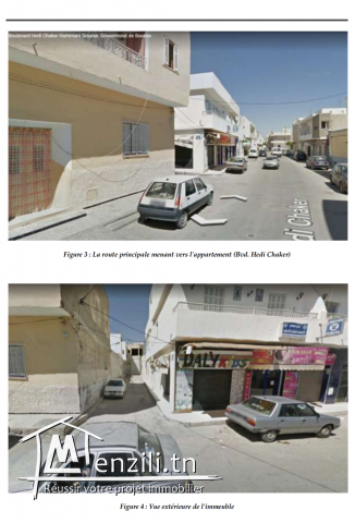 Appartement S+1 Rue Hedi Chaker