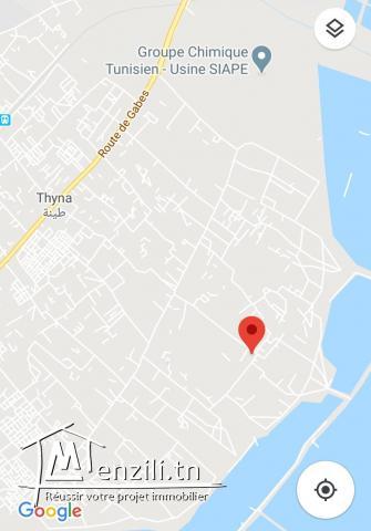 Terrain à vendre rue sidi Salem 1722m2