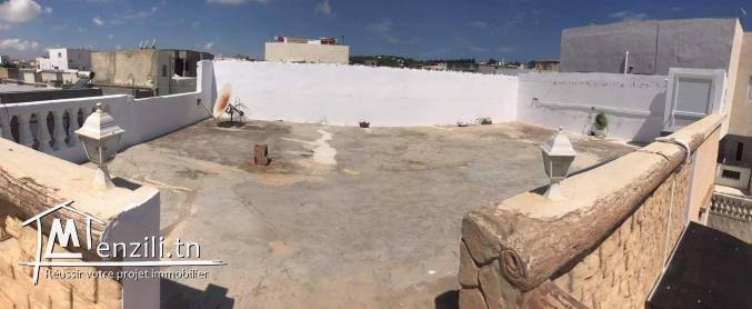 A louer etage de villa S+3, situee a cite nasr, la marsa