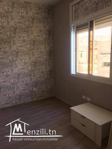 A louer etage de villa S+3, situee a cite nasr, la marsa