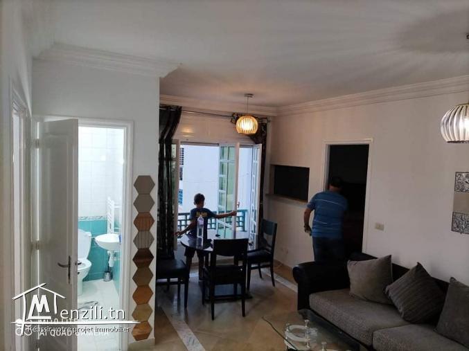 Un agréable appartement S+1 à vendre à Ennasr II